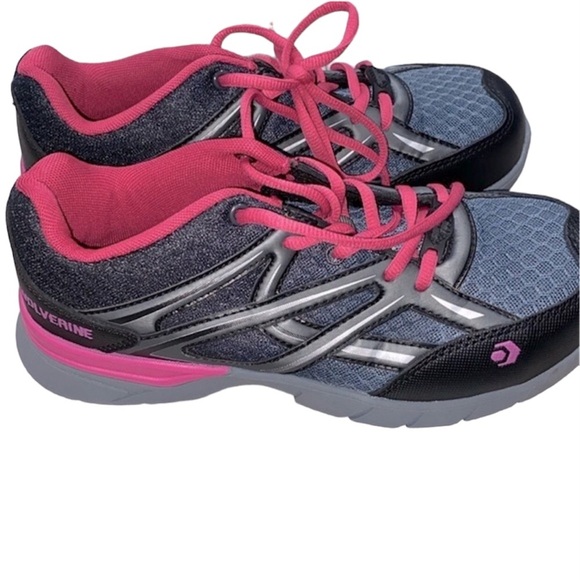 Wolverine Shoes - Wolverine shoes size 7 1/2 wide pink & black color